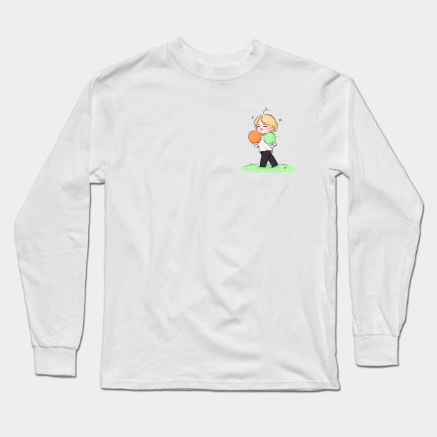 YOONGI Long Sleeve T-Shirt by aextheticxtrash